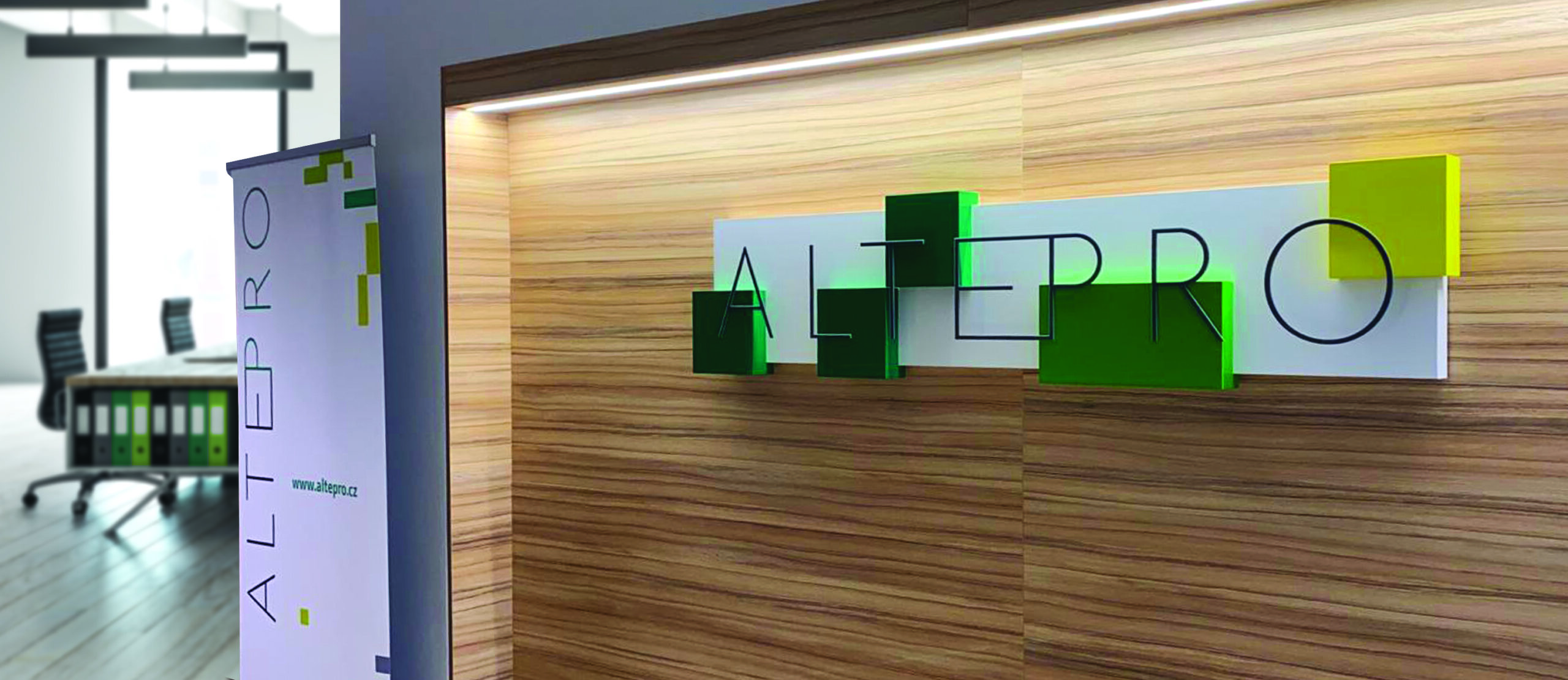 Logo a vizuální styl ALTEPRO
