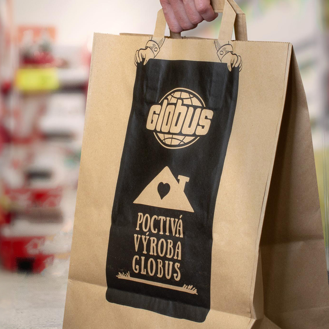 Poctivá výroba Globus – vizuální styl a obalový design