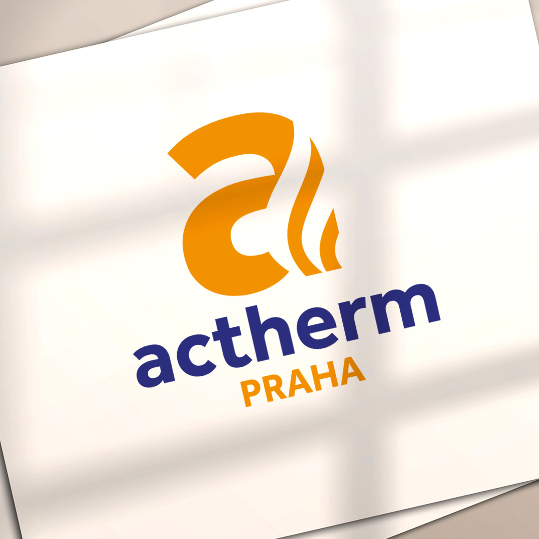 Nový logotyp společnosti ACTHERM Praha