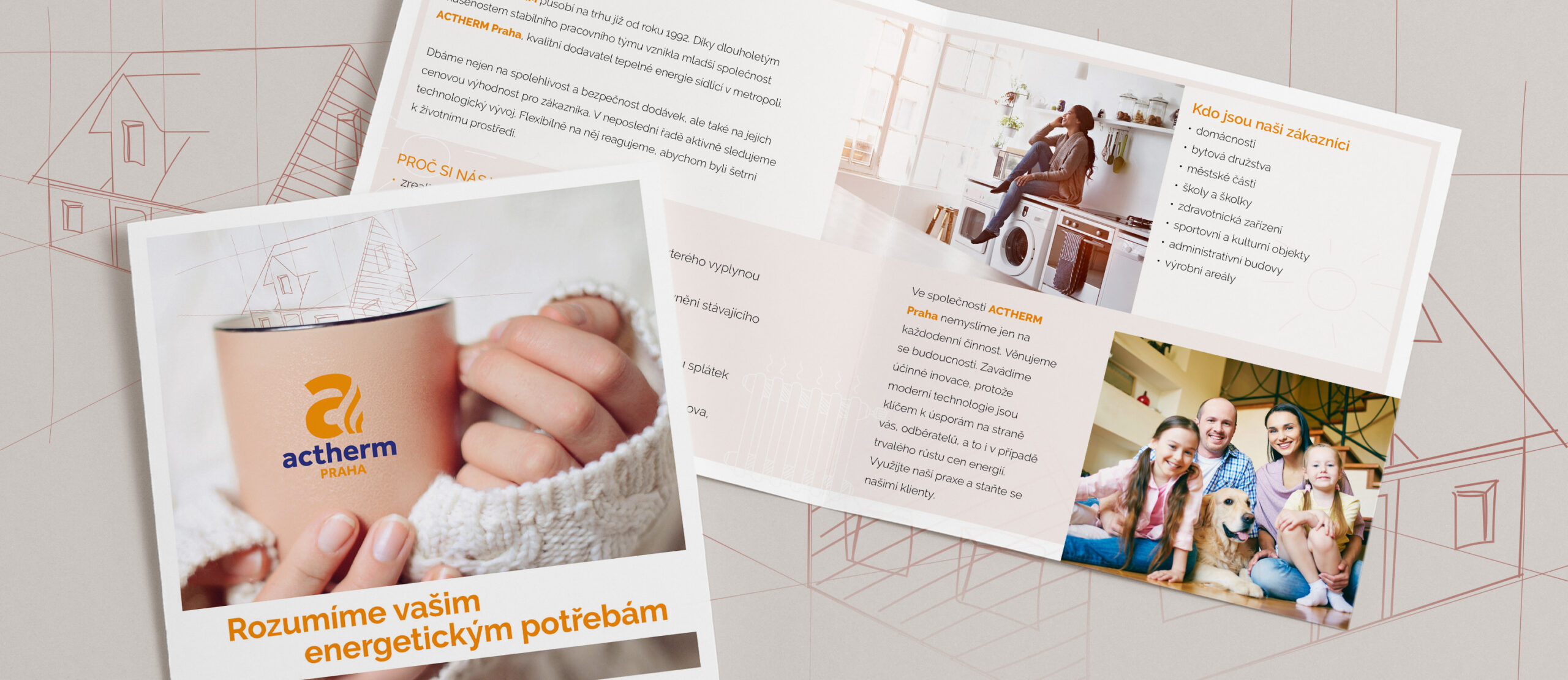 Nový logotyp společnosti ACTHERM Praha
