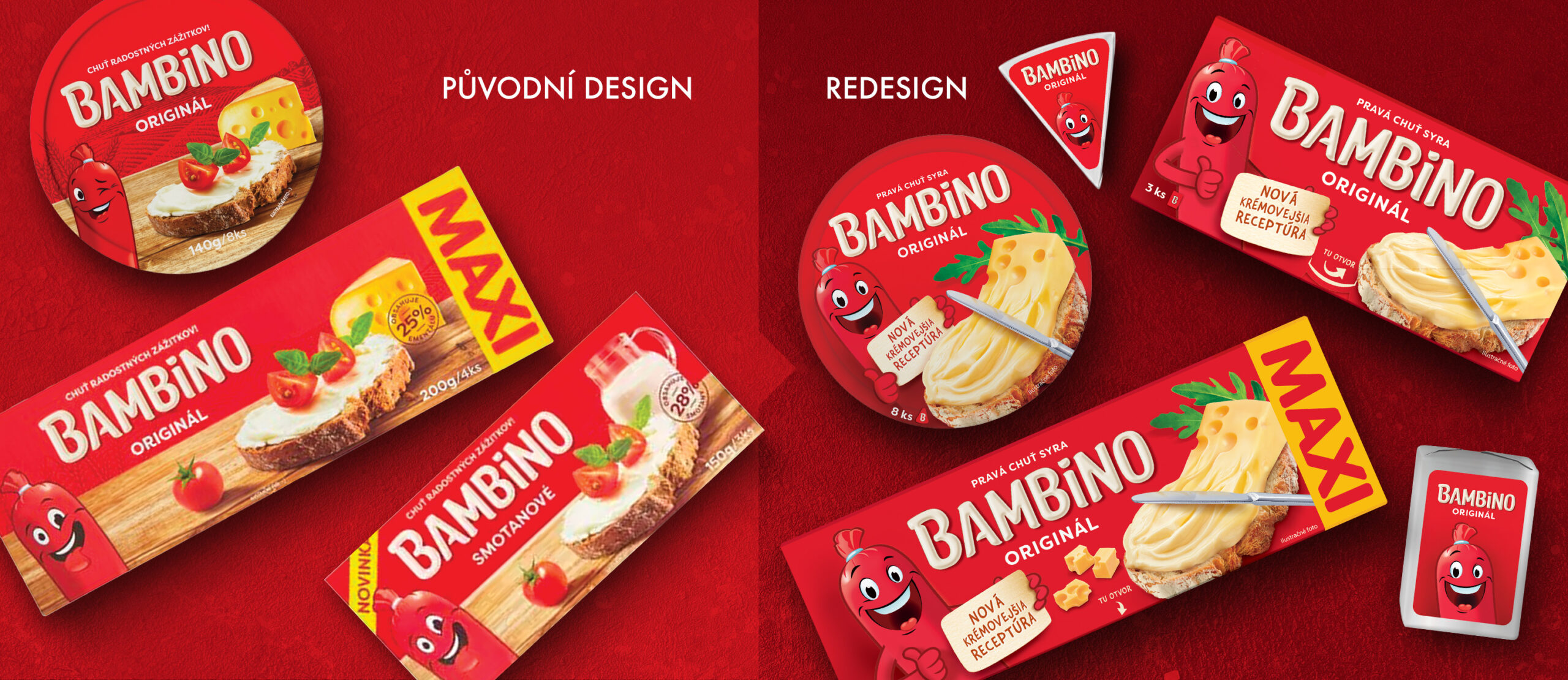 Bambino originál – tavený sýr