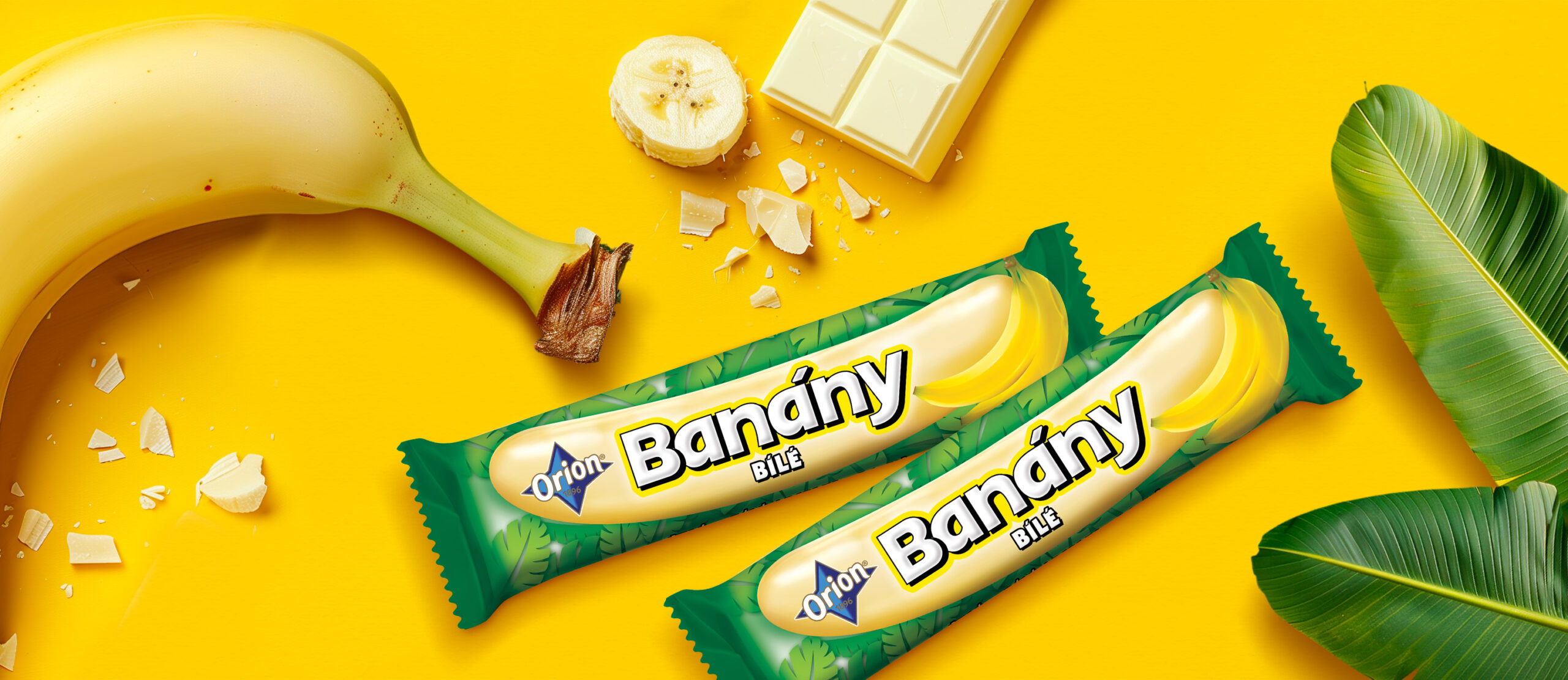 Banány bílé
