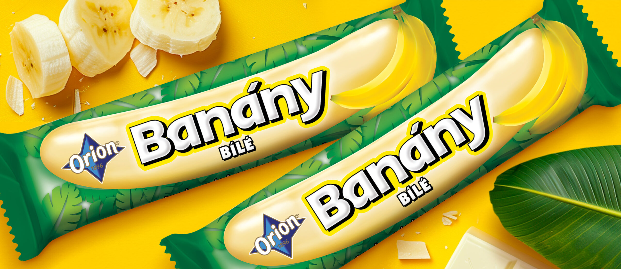 Banány bílé